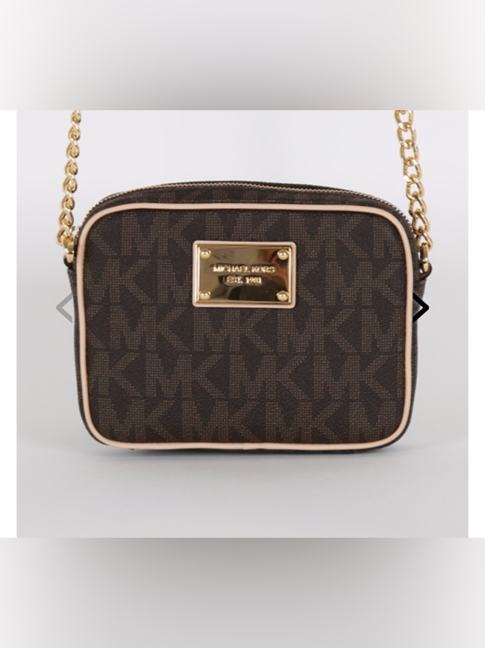 MICHAEL KORS
Jet Set Small MK Signature Crossbody